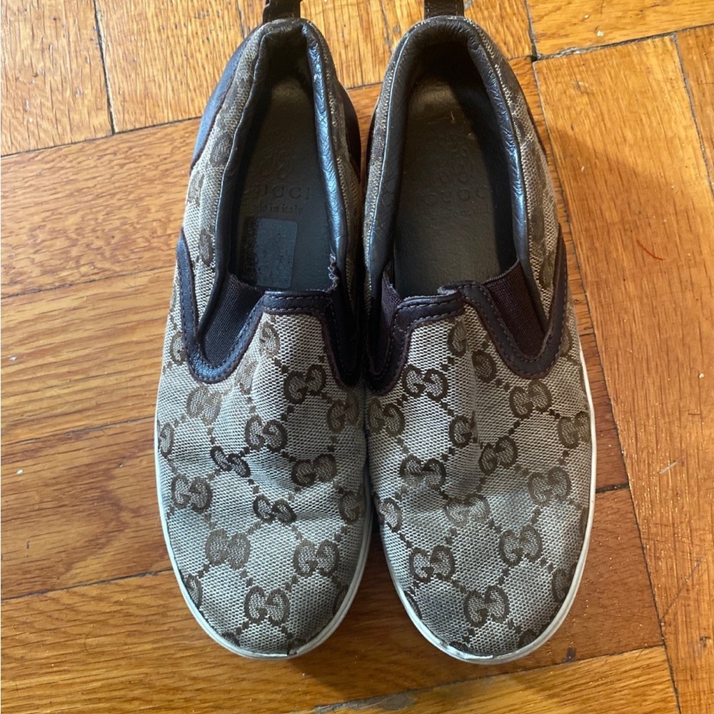 Gucci Kids Shoes in Brown and Black